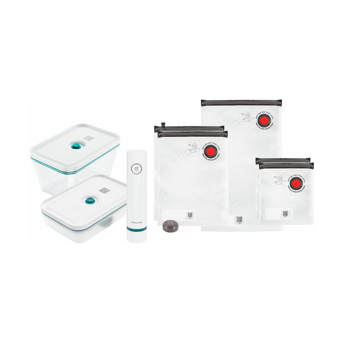 Zwilling La-Mer vacuum starter set glass 8 pieces | Scandinavian Design | Other kitchen utensils | Transparent