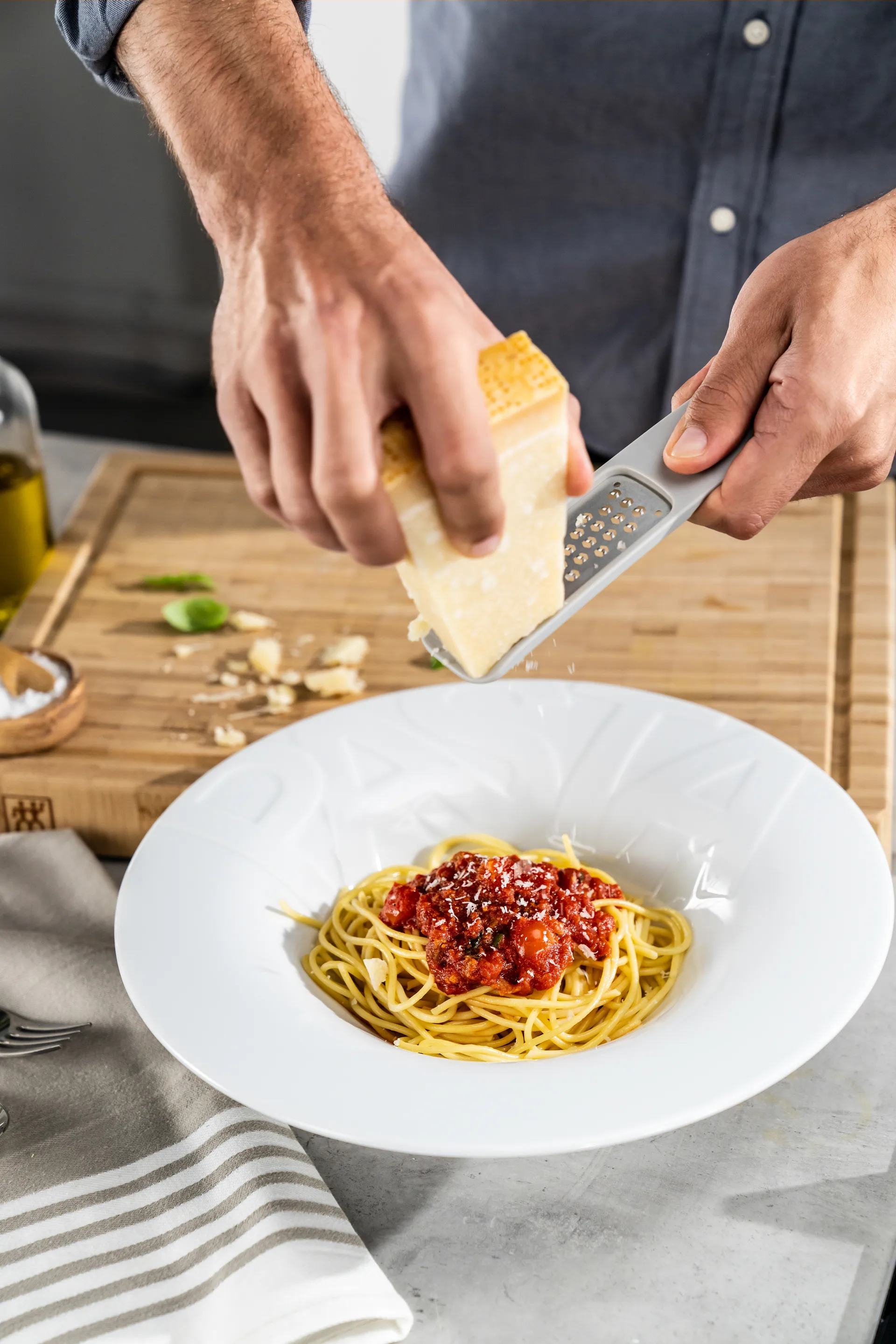 Z-cut mini grater, grey Zwilling