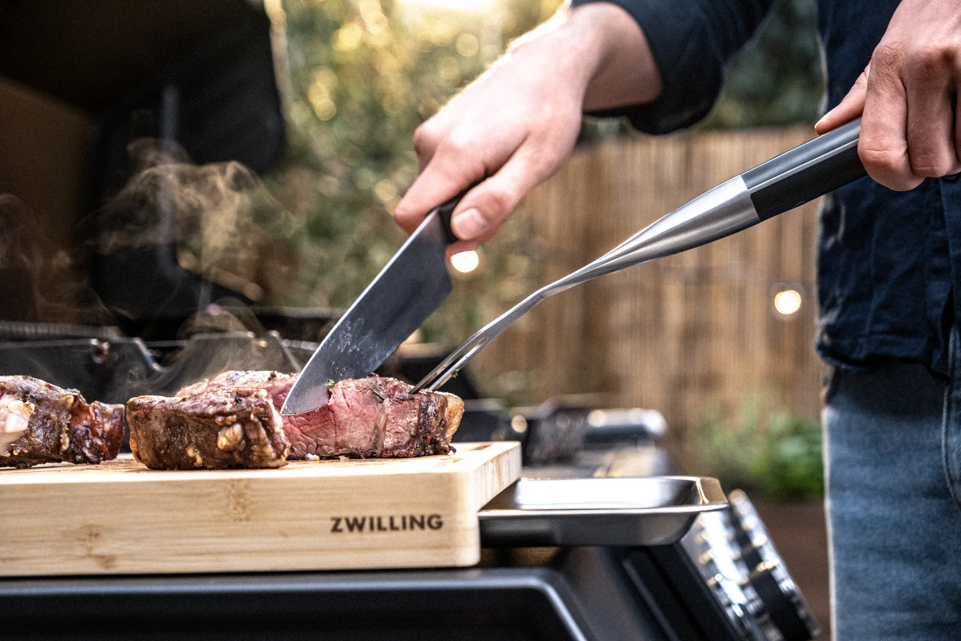 Zwilling BBQ+ carving fork 41 cm, Black-stainless steel Zwilling