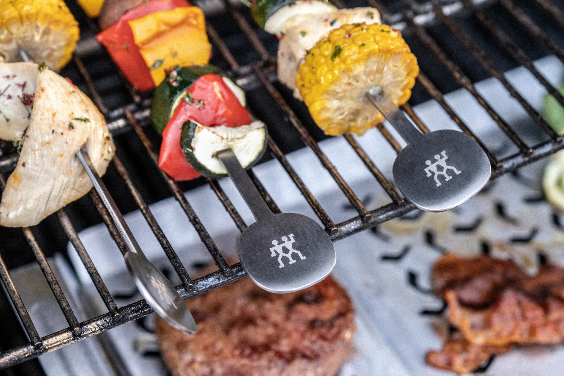Zwilling BBQ+ grill skewers 5-pack 29 cm, Stainless steel Zwilling