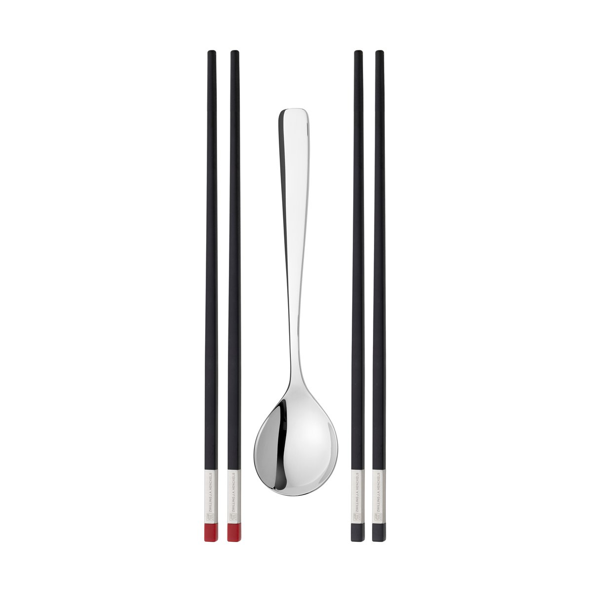 Zwilling Collection chop sticks 5 pieces 5 pieces | Scandinavian Design | Chopsticks | Silver-coloured
