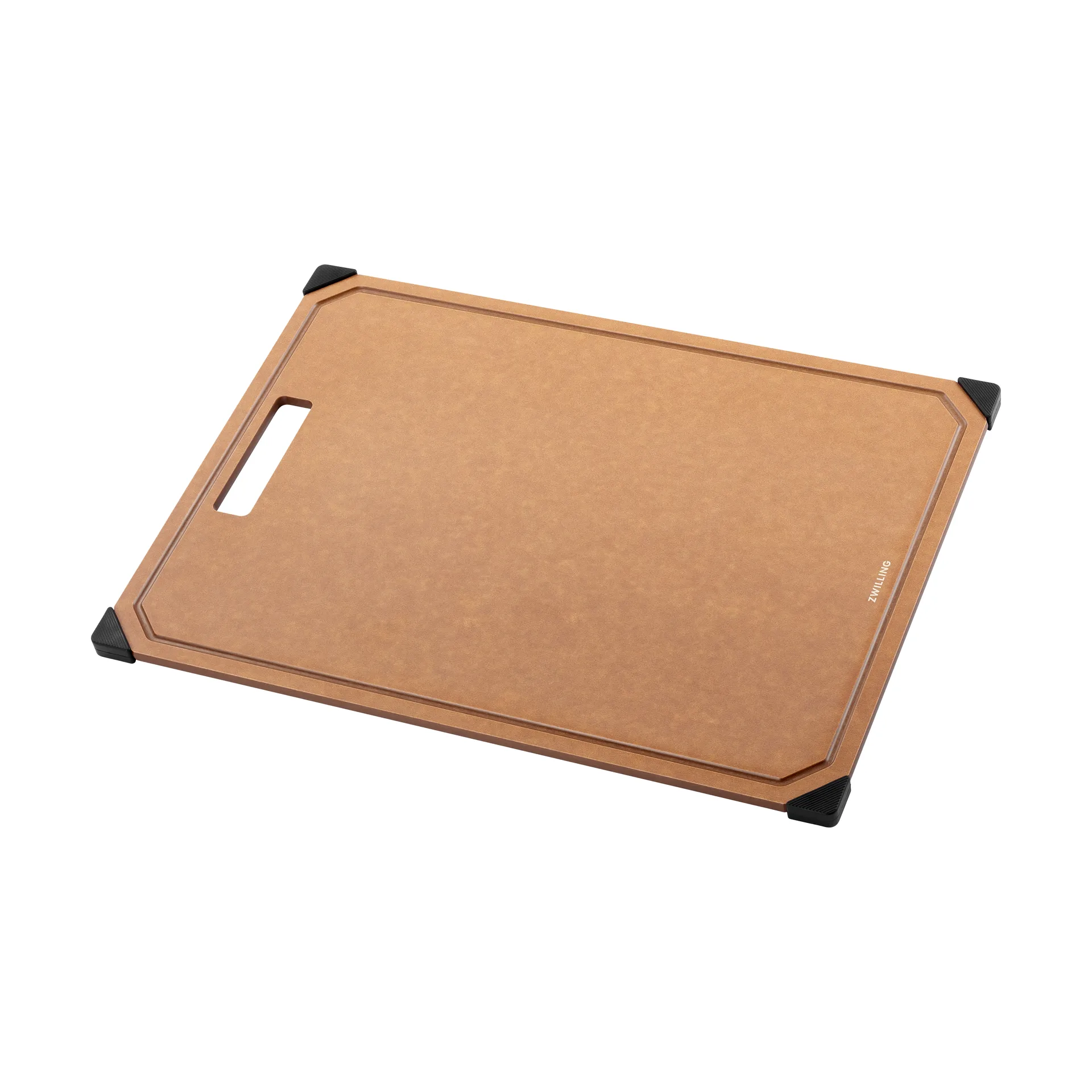 Zwilling cutting board wood fiber brown, L Zwilling