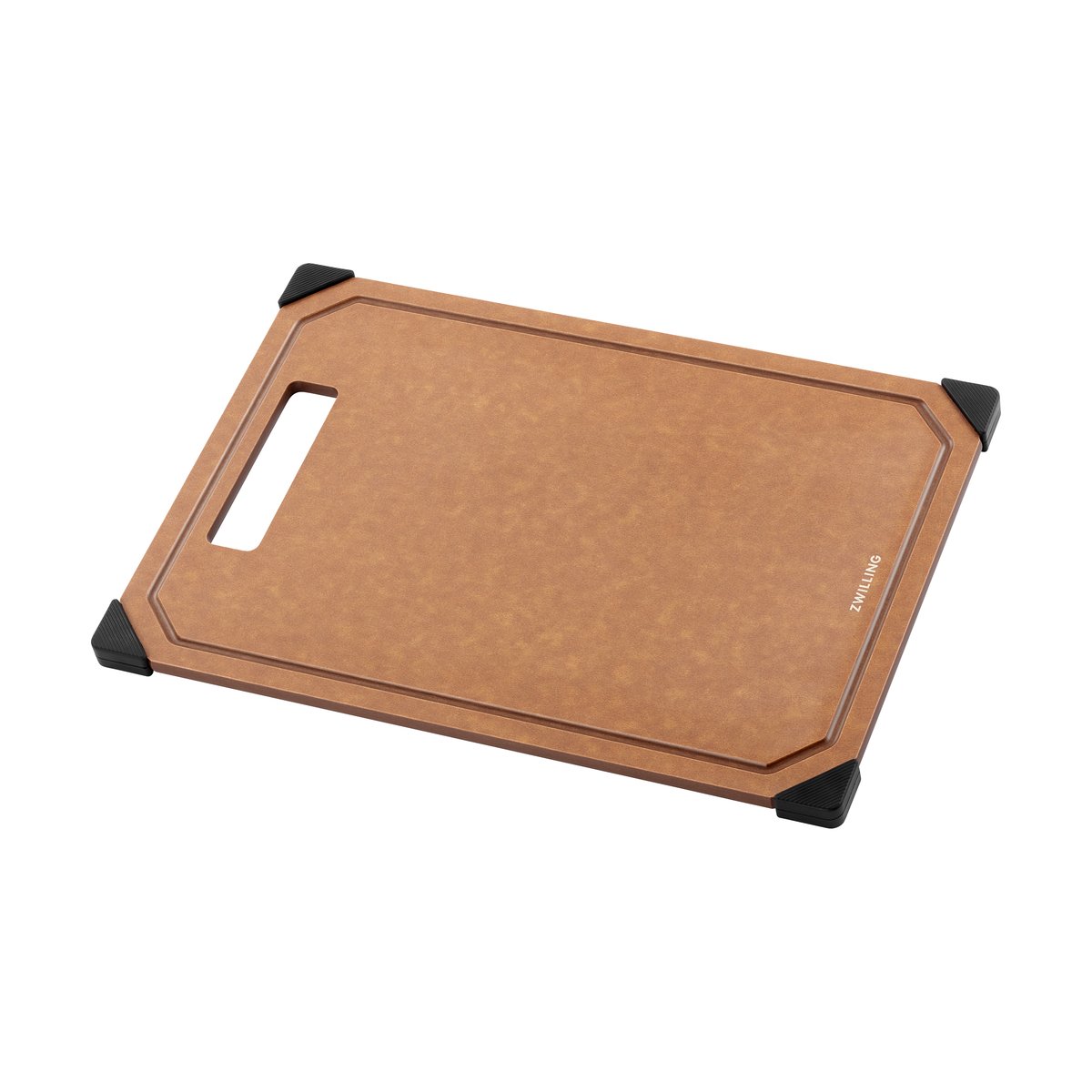 Zwilling cutting board wood fiber brown S | Scandinavian Design | Chopping boards | Brown