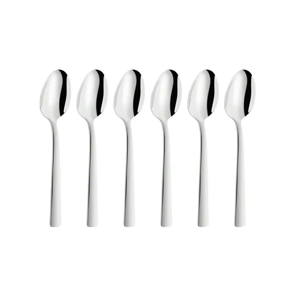 Zwilling Dinner espresso spoons 6 pieces 6 pieces | Scandinavian Design | Tea & coffee spoons | Silver-coloured