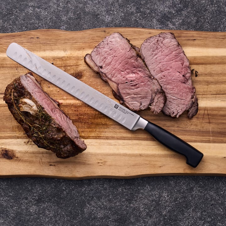 Zwilling Four star filleting/carving knife 26 cm, Black-stainless steel Zwilling