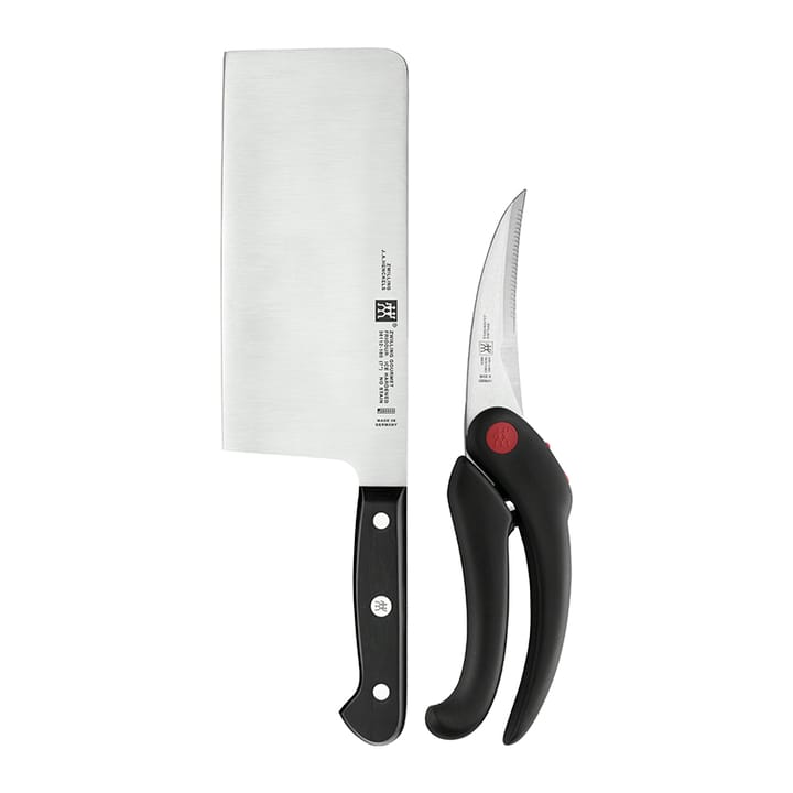 Zwilling Gourmet - chefs knife and chicken scissors - 2 pieces - Zwilling