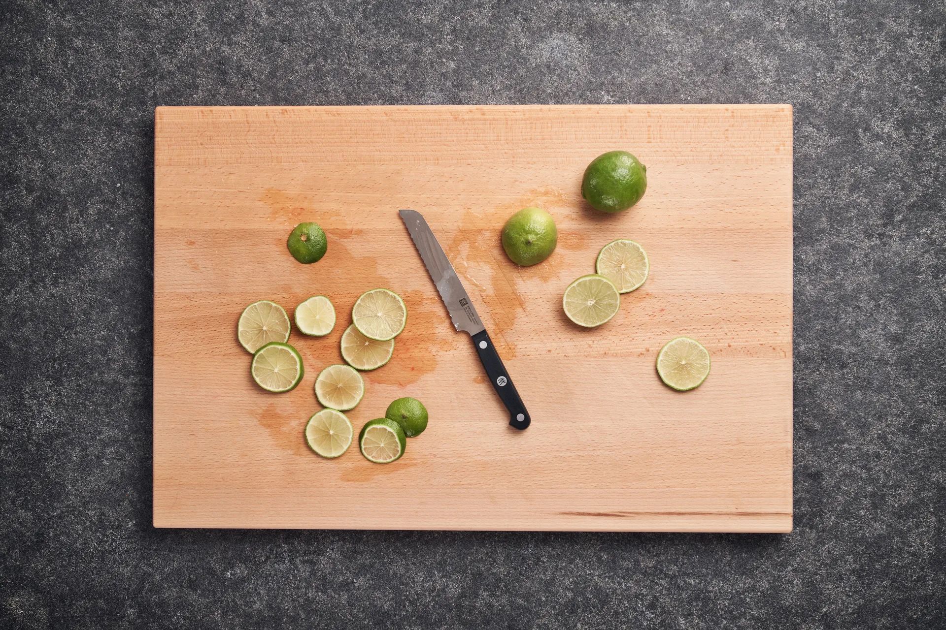 Zwilling Gourmet serrated utility knife 13 cm, Black-stainless steel Zwilling