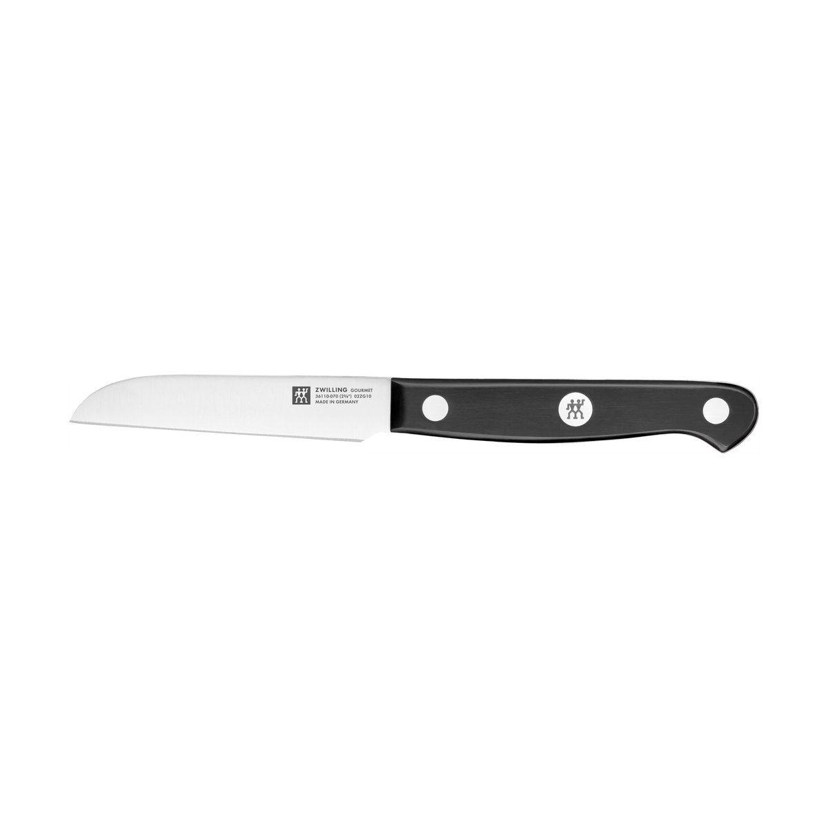 Zwilling Gourmet vegetable knife 7 cm Black-stainless steel