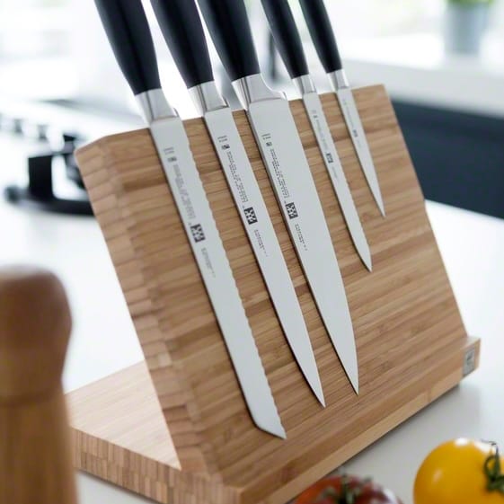 Zwilling knife block with magnet - bamboo wood - Zwilling
