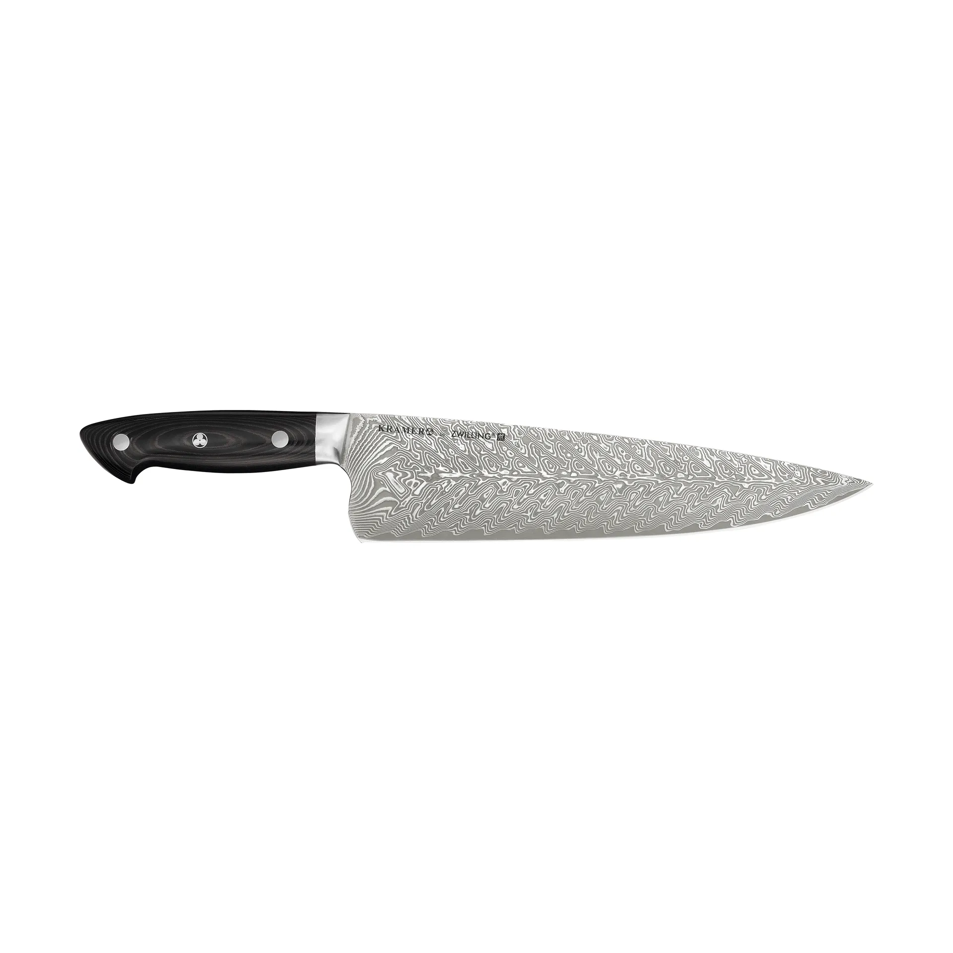 Zwilling Kramer euro stainless chef's knife 26 cm, Damascus-black Zwilling