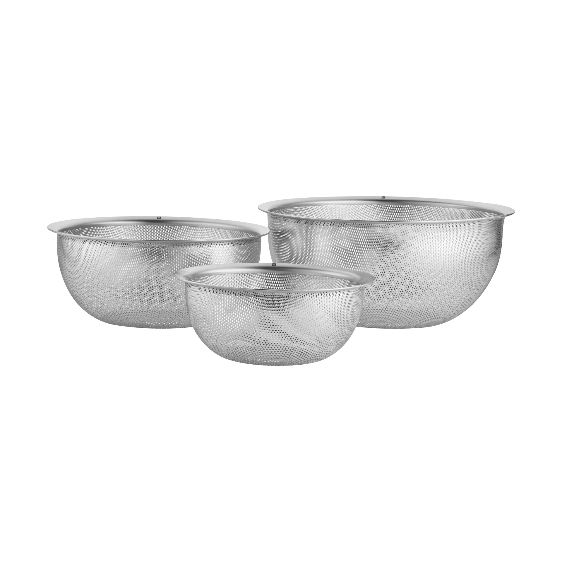 Zwilling Prep colander set 3 pieces, Stainless steel Zwilling