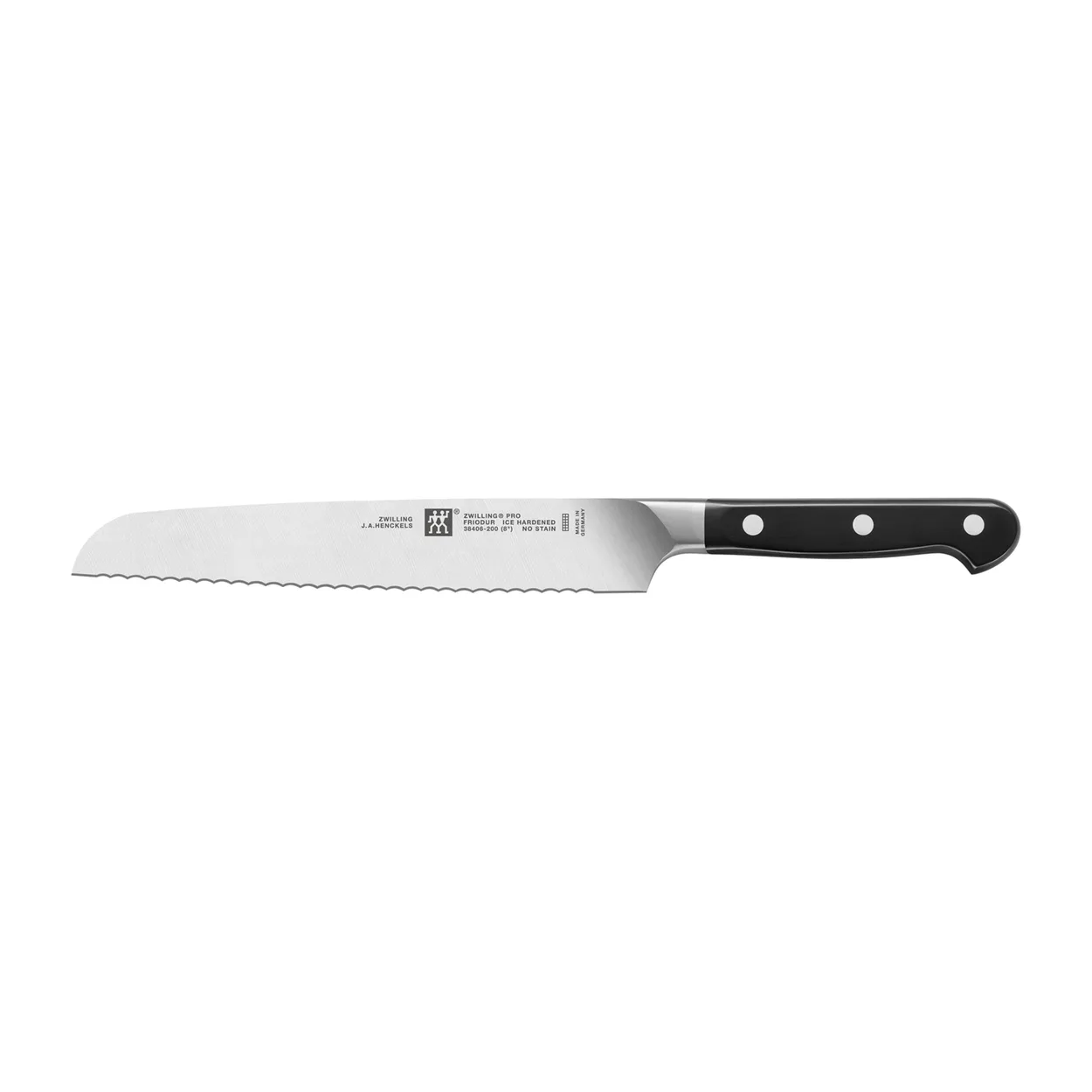 Zwilling Pro bread knife 20 cm | Scandinavian Design | Bread knives | Black