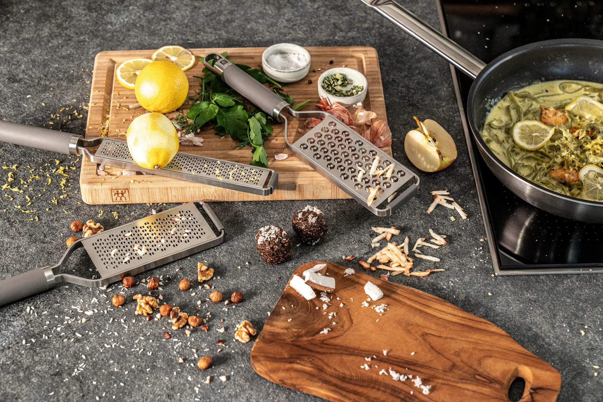 Zwilling Pro fine grater Z cut 34 cm, Gray-stainless steel Zwilling