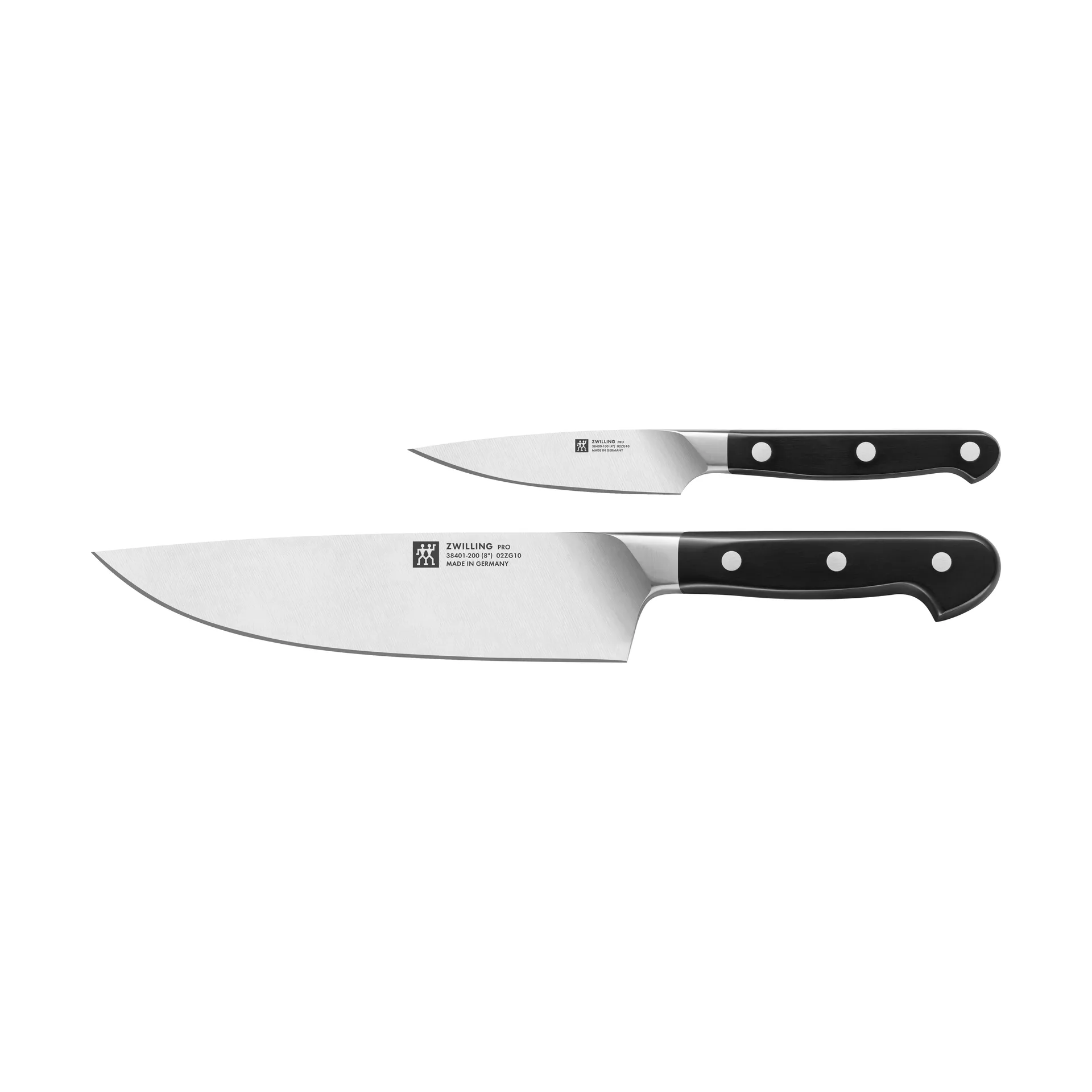 Zwilling Pro knife set 2 pieces, Black-stainless steel Zwilling
