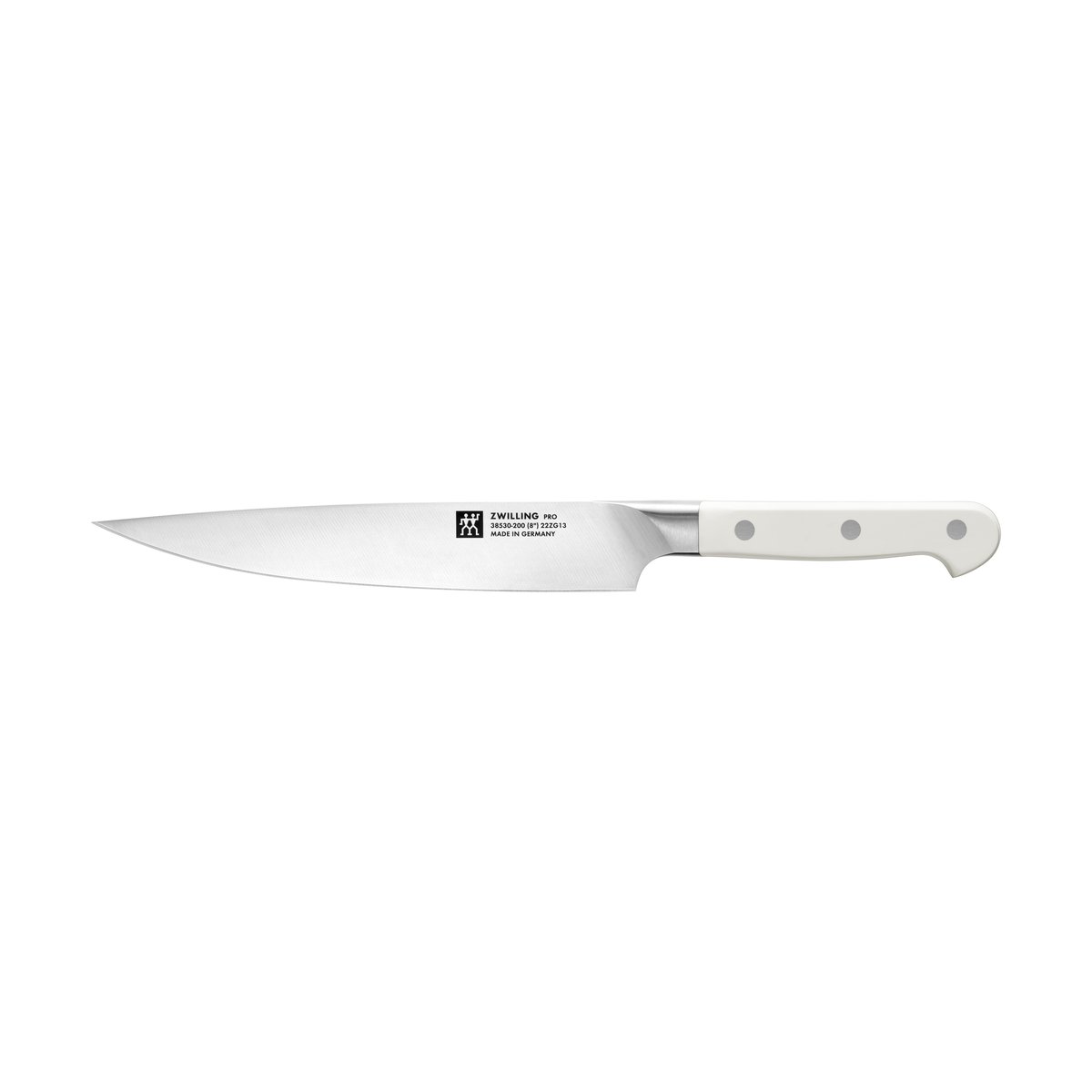 Zwilling Pro Le Blanc carving/meat knife 20 cm White-stainless steel