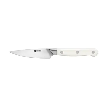 Zwilling Pro le Blanc paring knife 10 cm - White-stainless steel - Zwilling