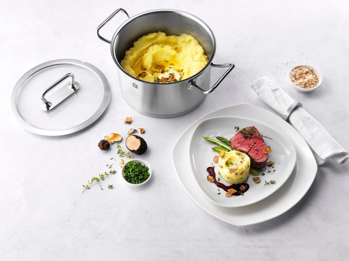 Zwilling pro pot with glass lid stainless steel, 3.1 L Zwilling