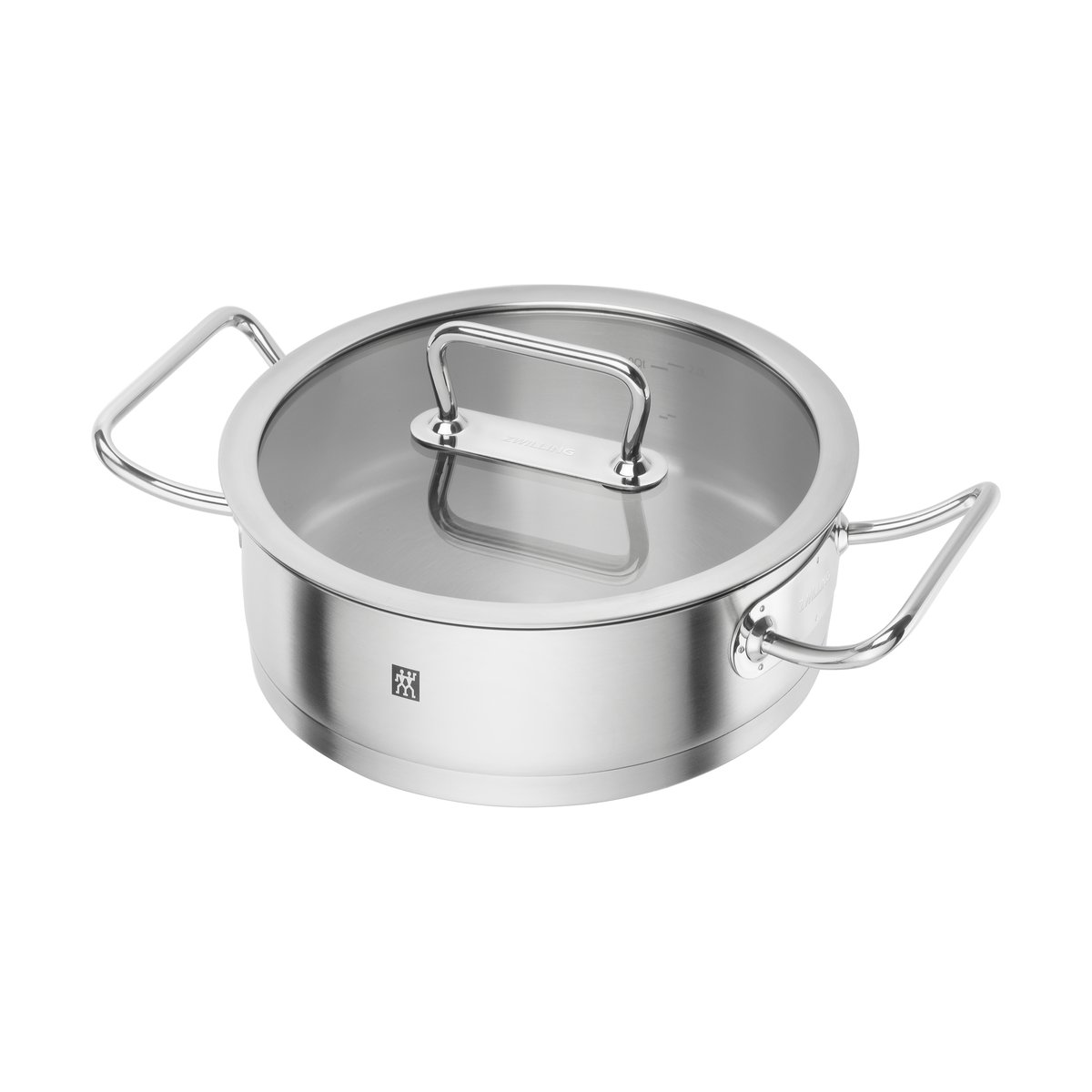 Zwilling Pro serving pan stainless steel 3 L | Scandinavian Design | Saucier & sauté pans | Silver-coloured