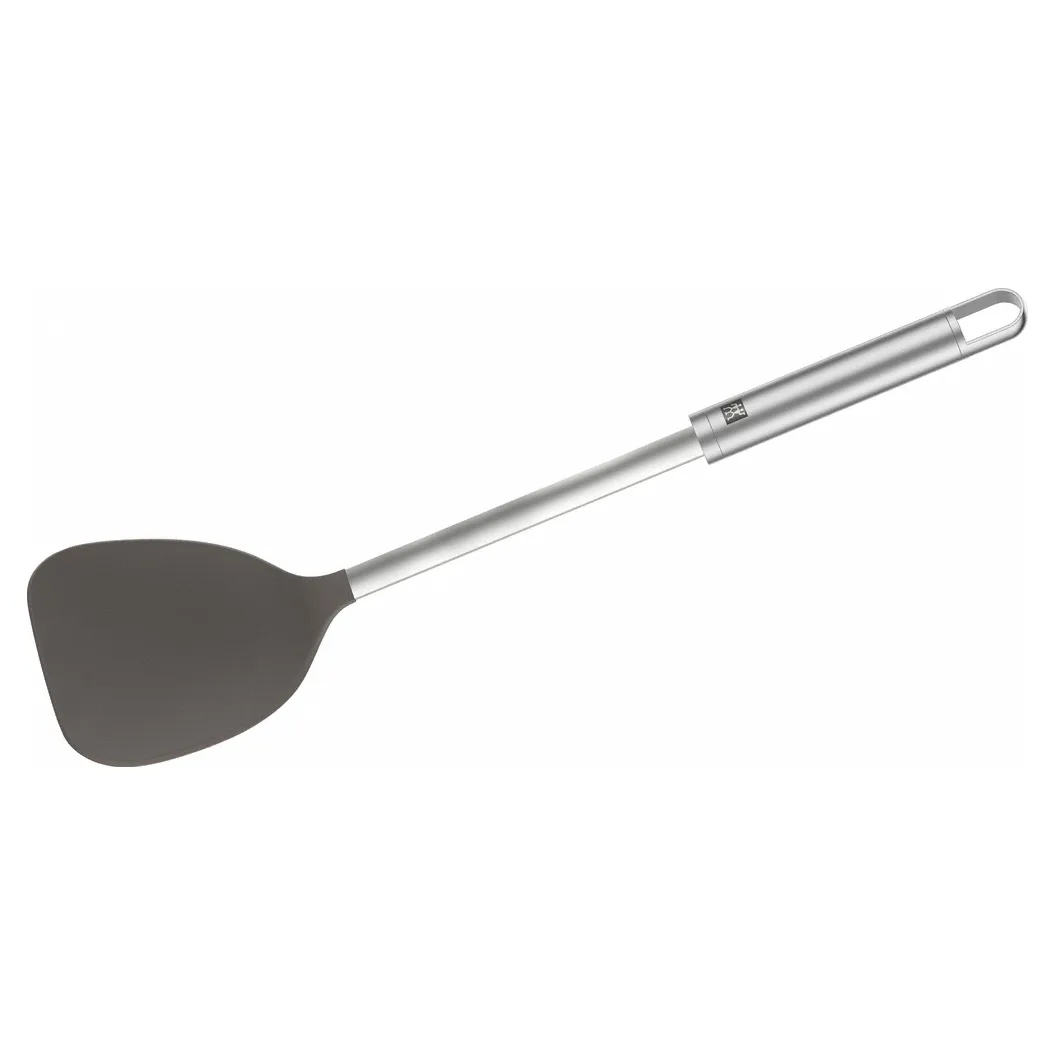Zwilling Pro wok spatula silicone grey | Scandinavian Design | Fish slices & Spatulas | Silver-coloured