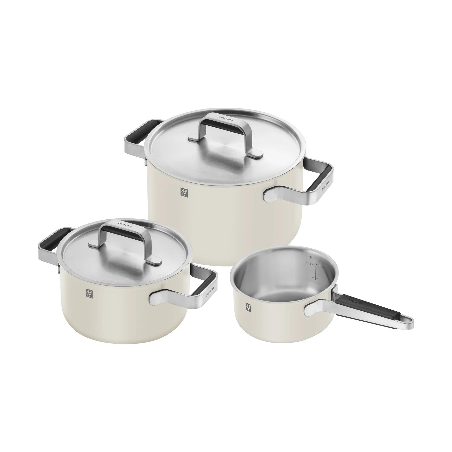 Zwilling Pure saucepan set 5 pieces, Ivory Zwilling