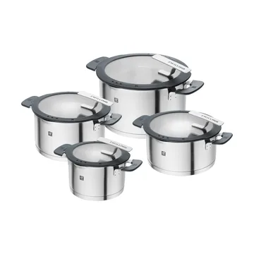 Zwilling Simplify pot/pan set 8 pieces - Stainless steel - Zwilling
