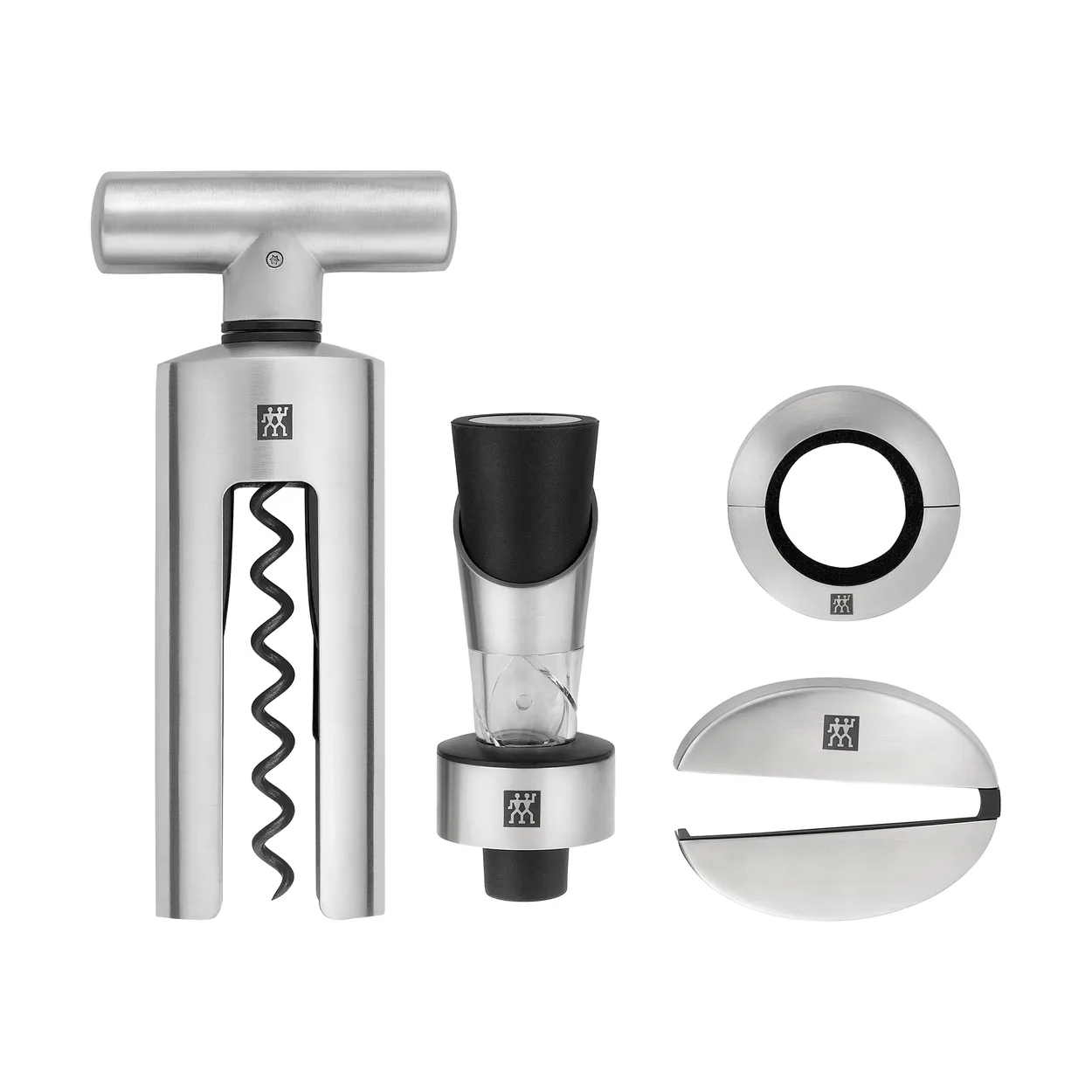 Zwilling sommelier set 4 pieces Stainless steel | Scandinavian Design | Wine & barware | Silver-coloured