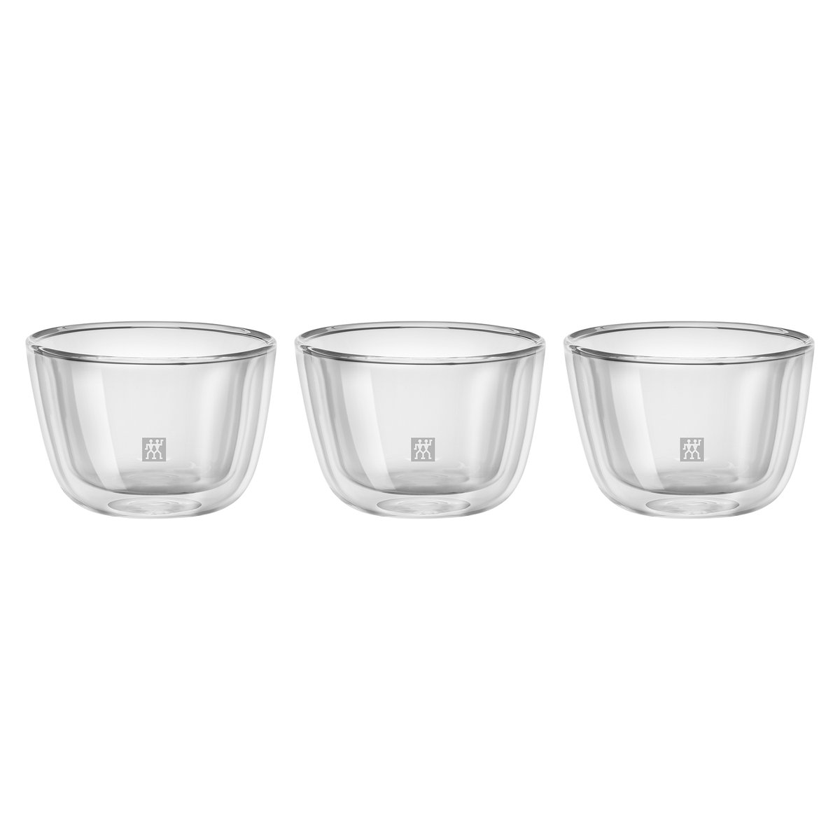 Zwilling Sorrento bowl 3-pack glas | Scandinavian Design | Dessert bowls | Transparent