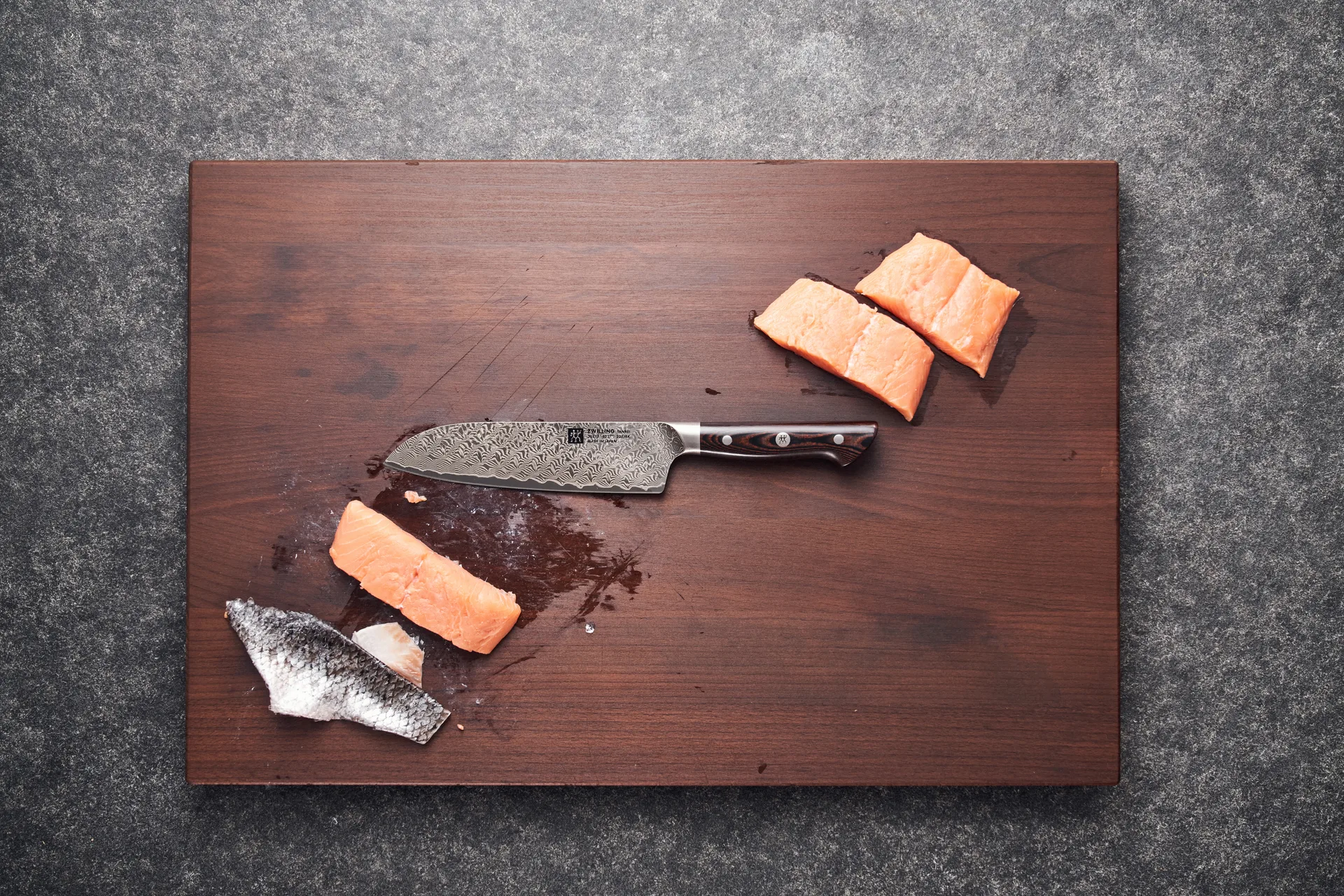 Zwilling Tanrei paring knife 10 cm, Damascus-black Zwilling