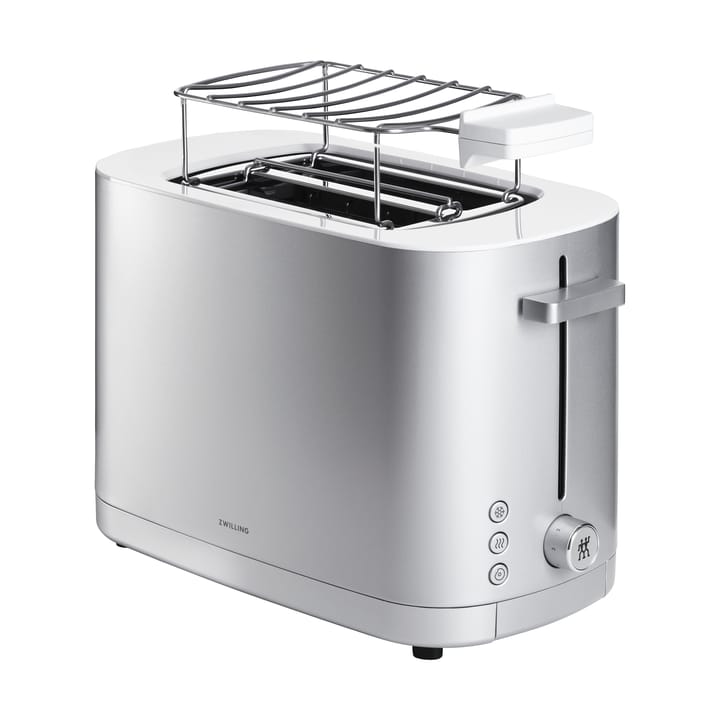 Zwilling toaster with bread warmer 2 short slots - Silver - Zwilling