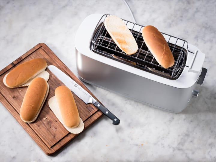 Zwilling toaster with bread warmer 2 short slots, Silver Zwilling