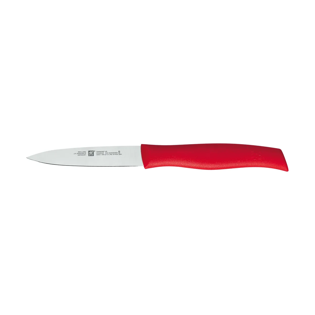 Zwilling Twin grip paring knife 9 cm Red-stainless steel
