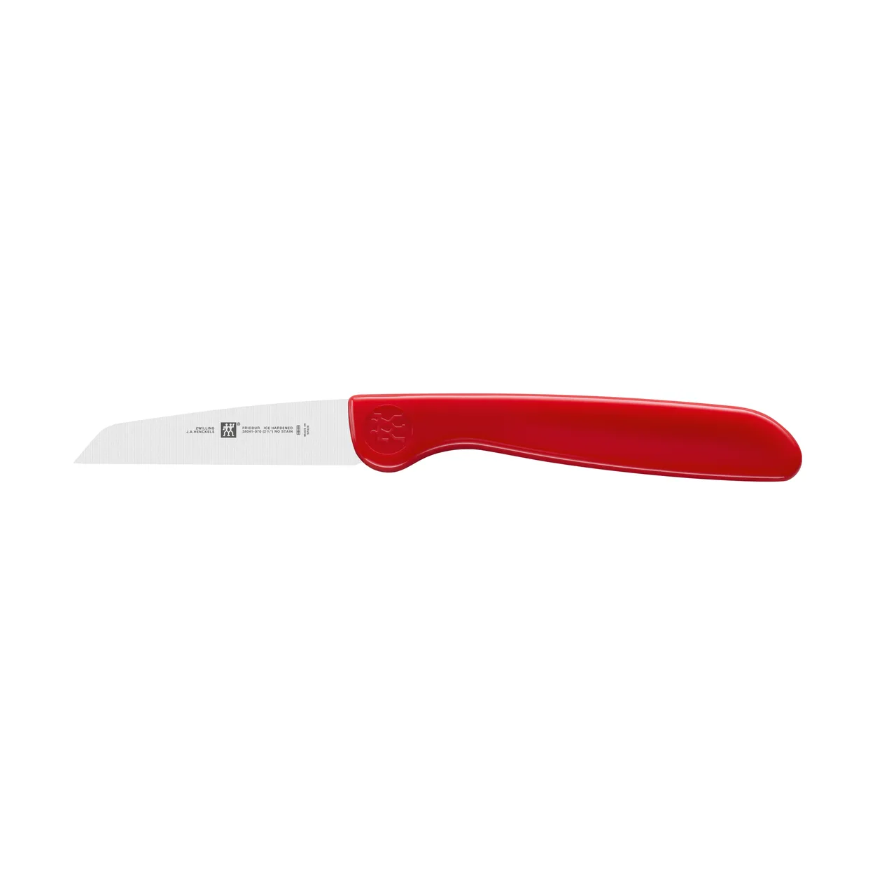 Zwilling Twin grip vegetable knife 7 cm Red-stainless steel
