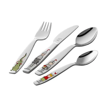 Zwilling Twin kids children's cutlery set 4 pieces - Eckbert knight - Zwilling