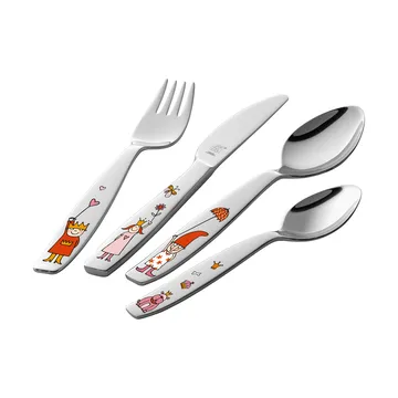 Zwilling Twin kids children's cutlery set 4 pieces - Emelie princess - Zwilling