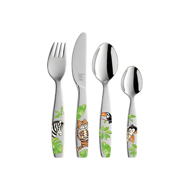 Zwilling Twin Kids Jungle children's cutlery 4 pieces - 4 pieces - Zwilling