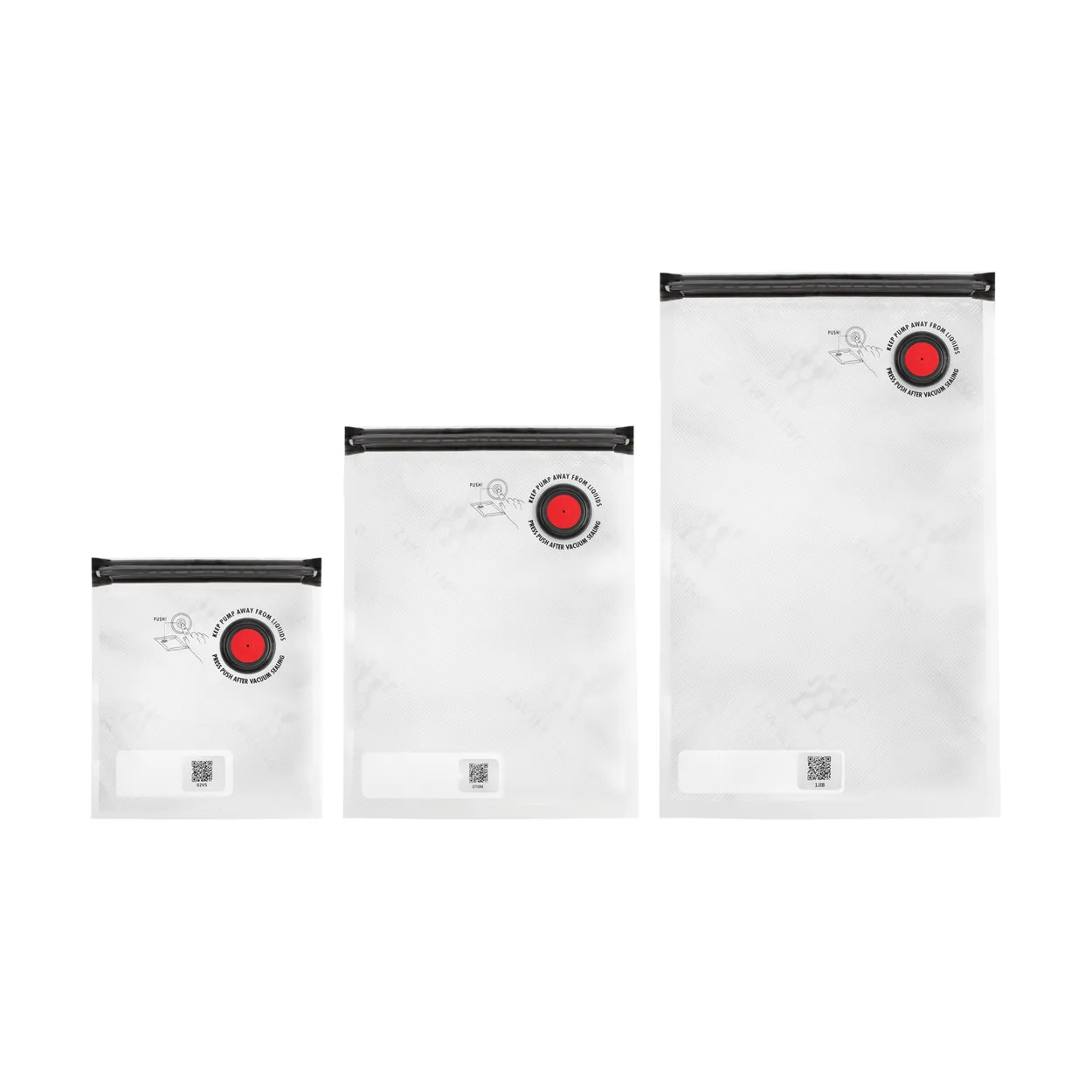 Zwilling vacuum bag set S/M/L | Scandinavian Design | Other kitchen utensils | Transparent