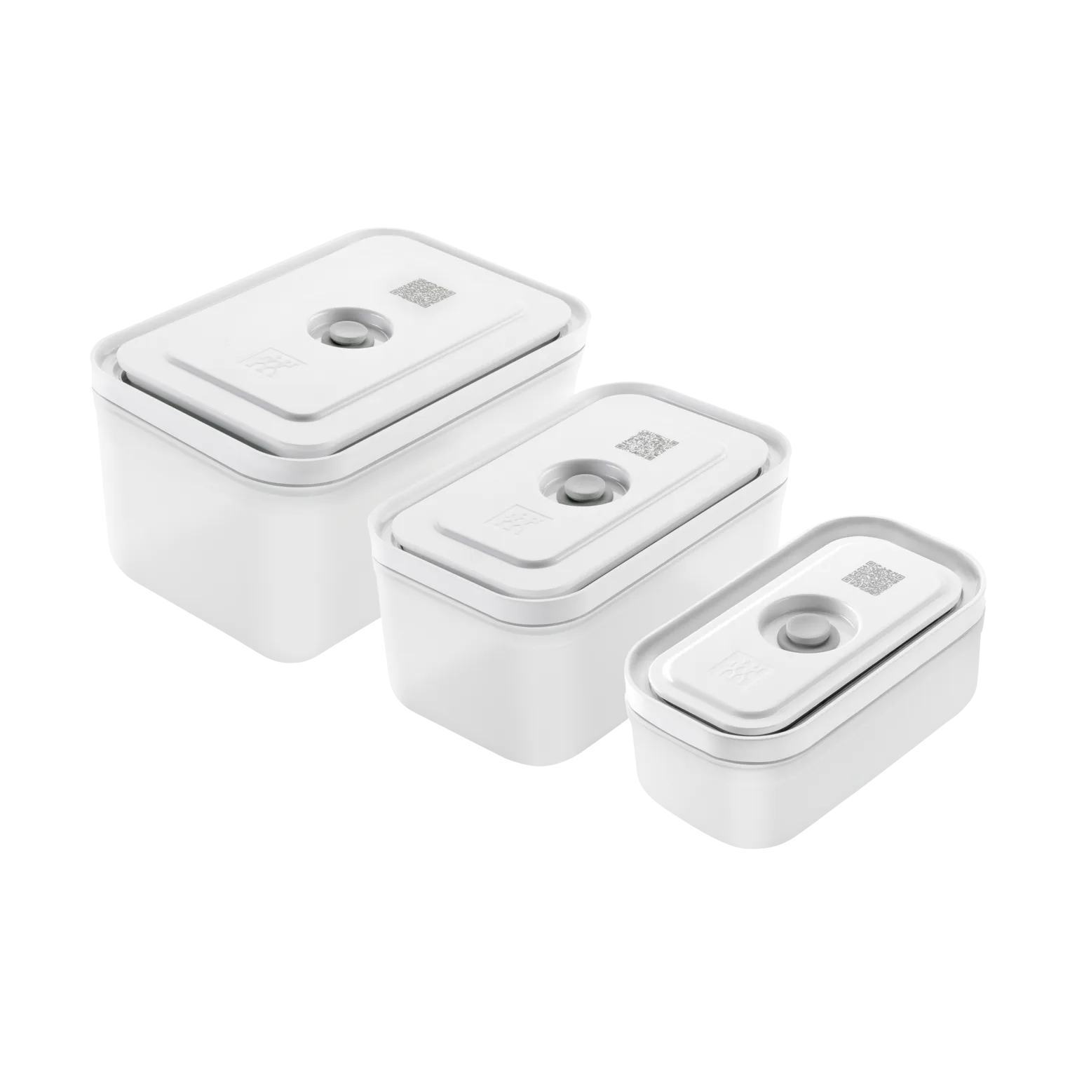 Zwilling vacuum container set in plastic, 3 boxes Zwilling