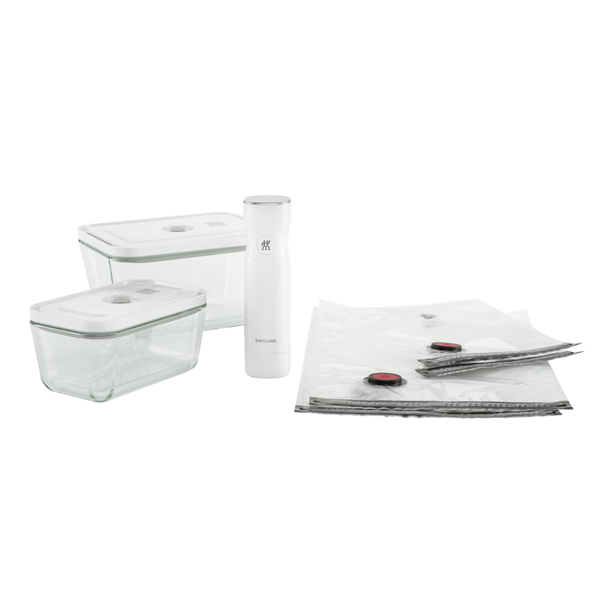 Zwilling vacuum starter set glass 7 pieces Glass | Scandinavian Design | Other kitchen utensils | White
