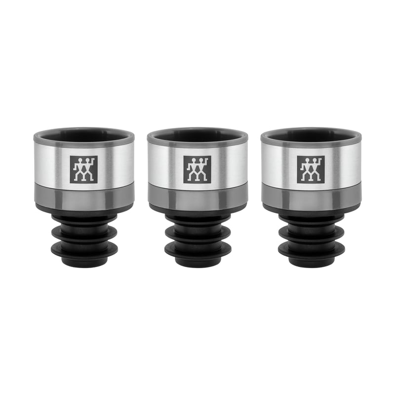 Zwilling Zwilling Vacuum Wine Stopper 3-Pack Stainless steel