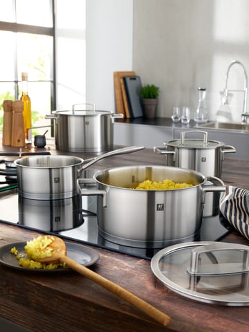 Zwilling Vitality saucepan set 3 pieces - Stainless steel-clear - Zwilling