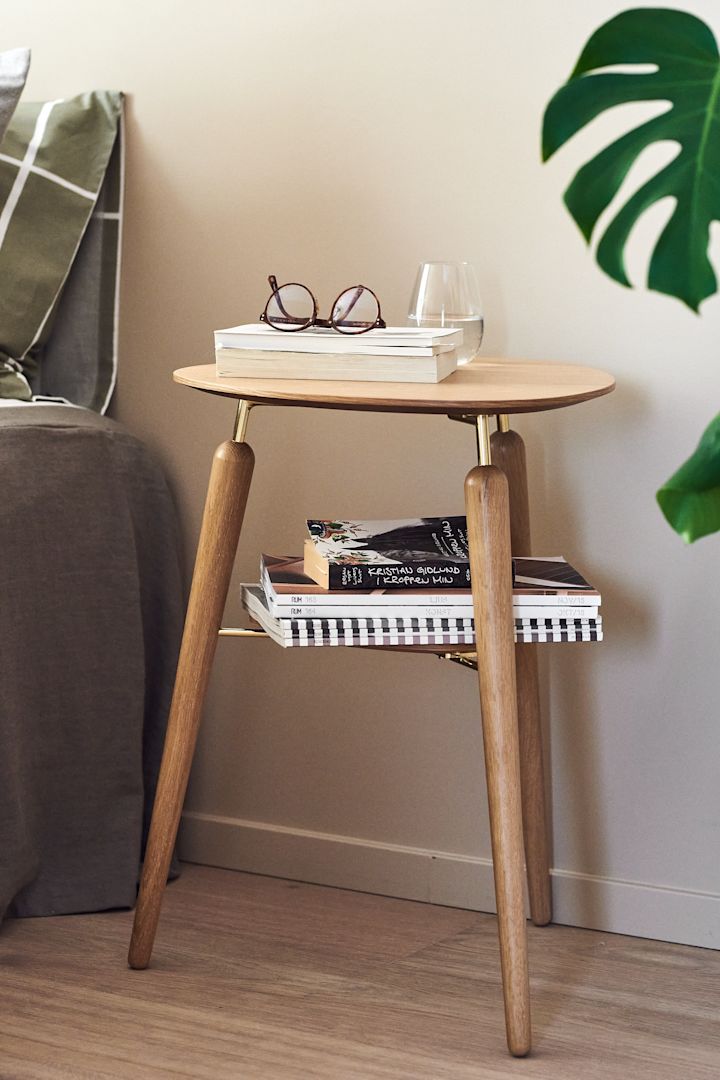 The My Spot side table from Umage is a practical and clever home hack, with a built in charger you can place it beside the bed or in the living room and charge your phone without unsightly cables. 