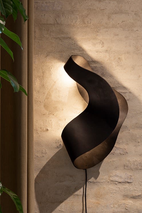 Oyster wall lamp from Ferm Living.