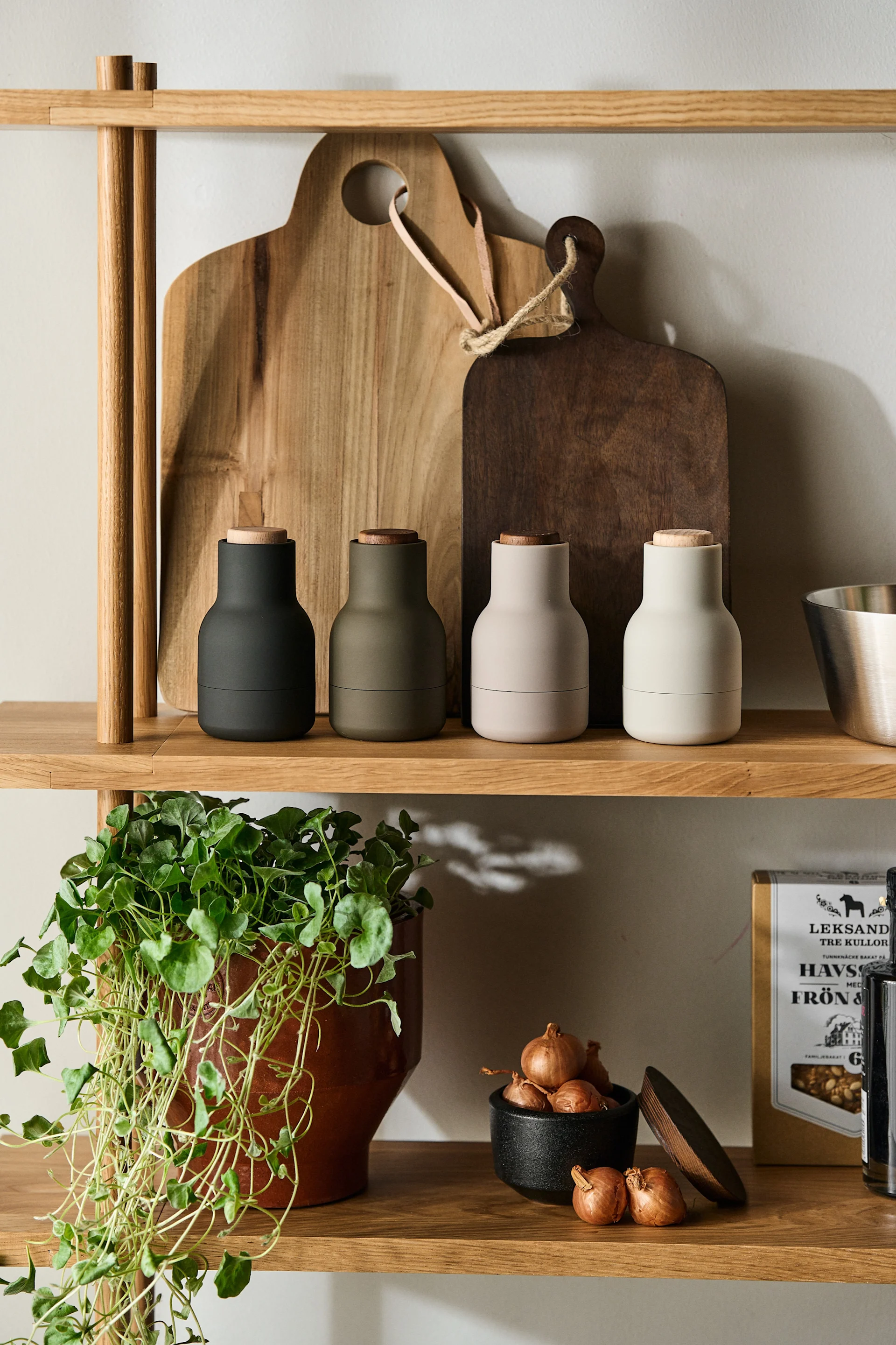 Two spice grinders from Audo Copenhagen make a great Christmas gift idea.