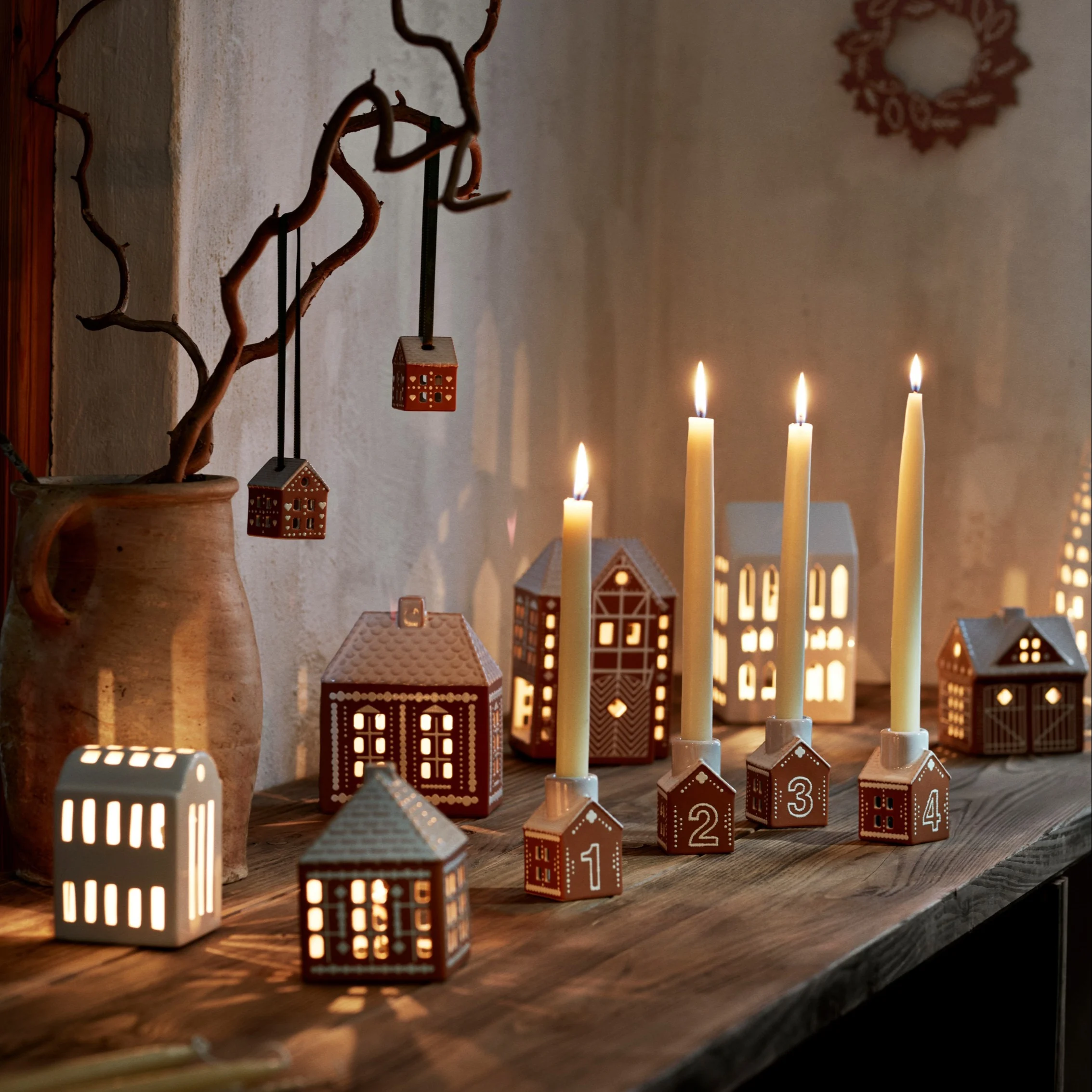 Star Christmas calendar hus 100 cm from Ferm Living - NordicNest.com