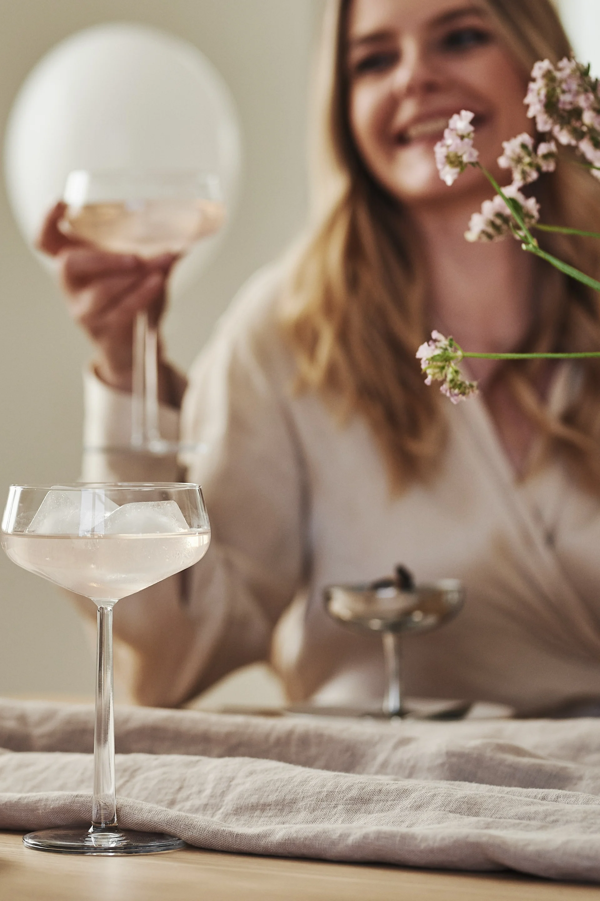 Design gifts for all occasions -  here the Iittala cocktail glasses.