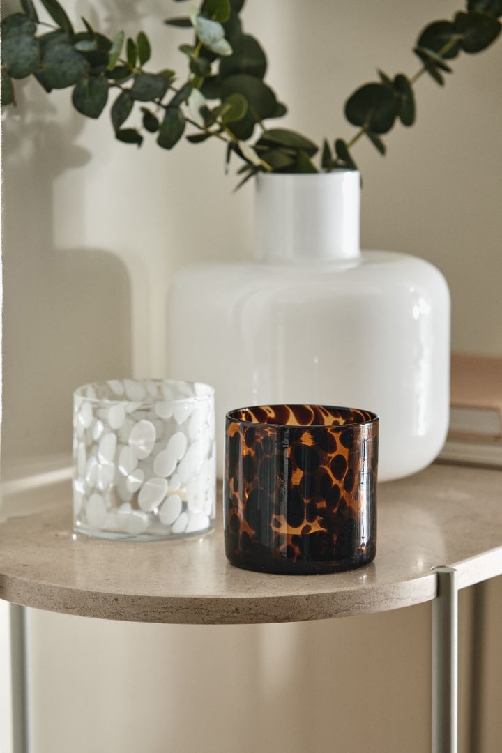 Christmas gift ideas like the glass candle lanterns from Scandi Living that you see here. 