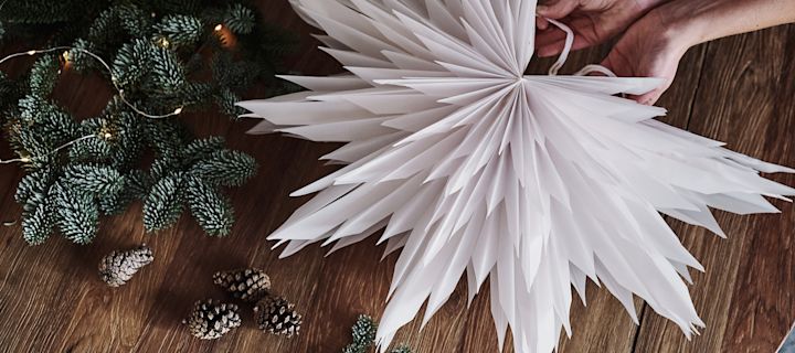 The Oslo paper Christmas star - A clear favourite among the Christmas stars