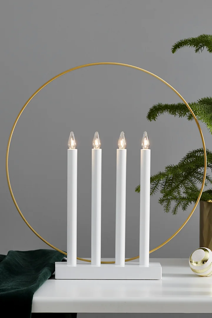 Stylish Christmas candle bridges