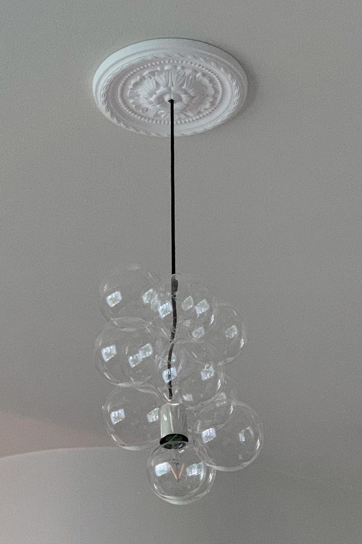 11 stylish ceiling lights to decorate your home with - here you see the DIY ceiling light from House Doctor. 
