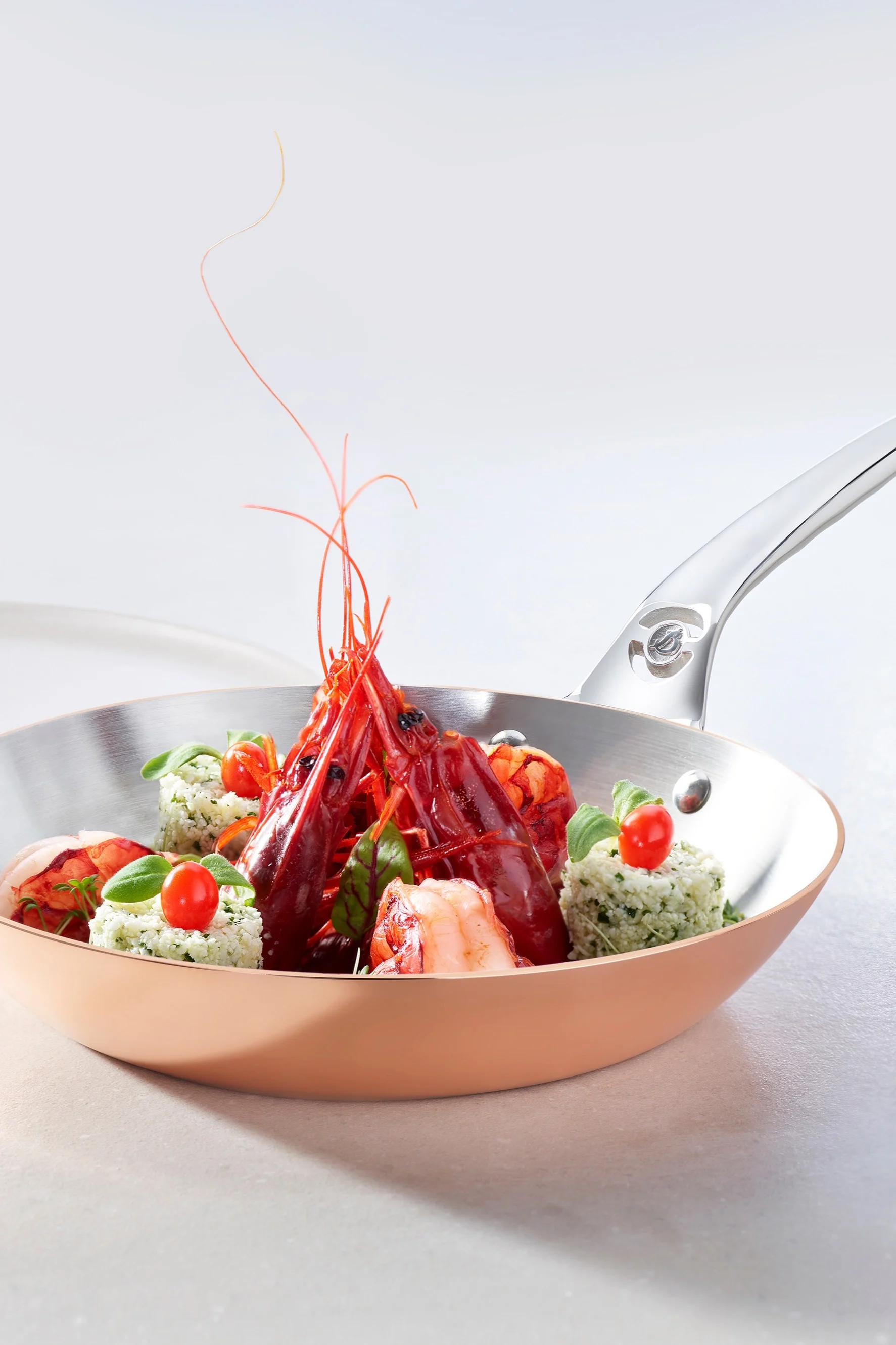 A delicious-looking dish was prepared in the Prima Matera pan from De Buyer.